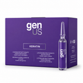 GENUS Loción reestructurante sin enjuague GENUS con queratina, 12 viales de 10 ml.