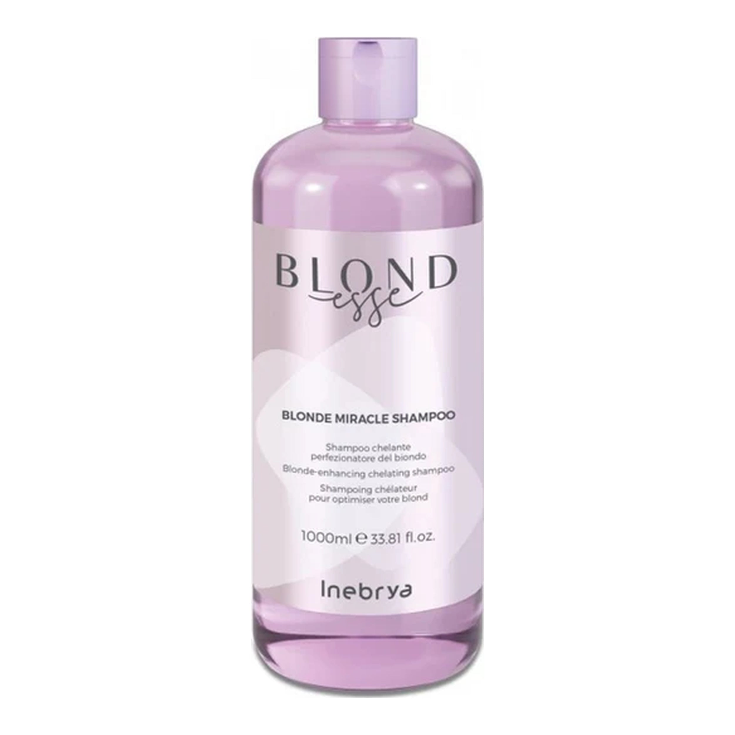 INEBRYA  BLONDESSE BLONDE MIRACLE CHAMPÚ 1000ml