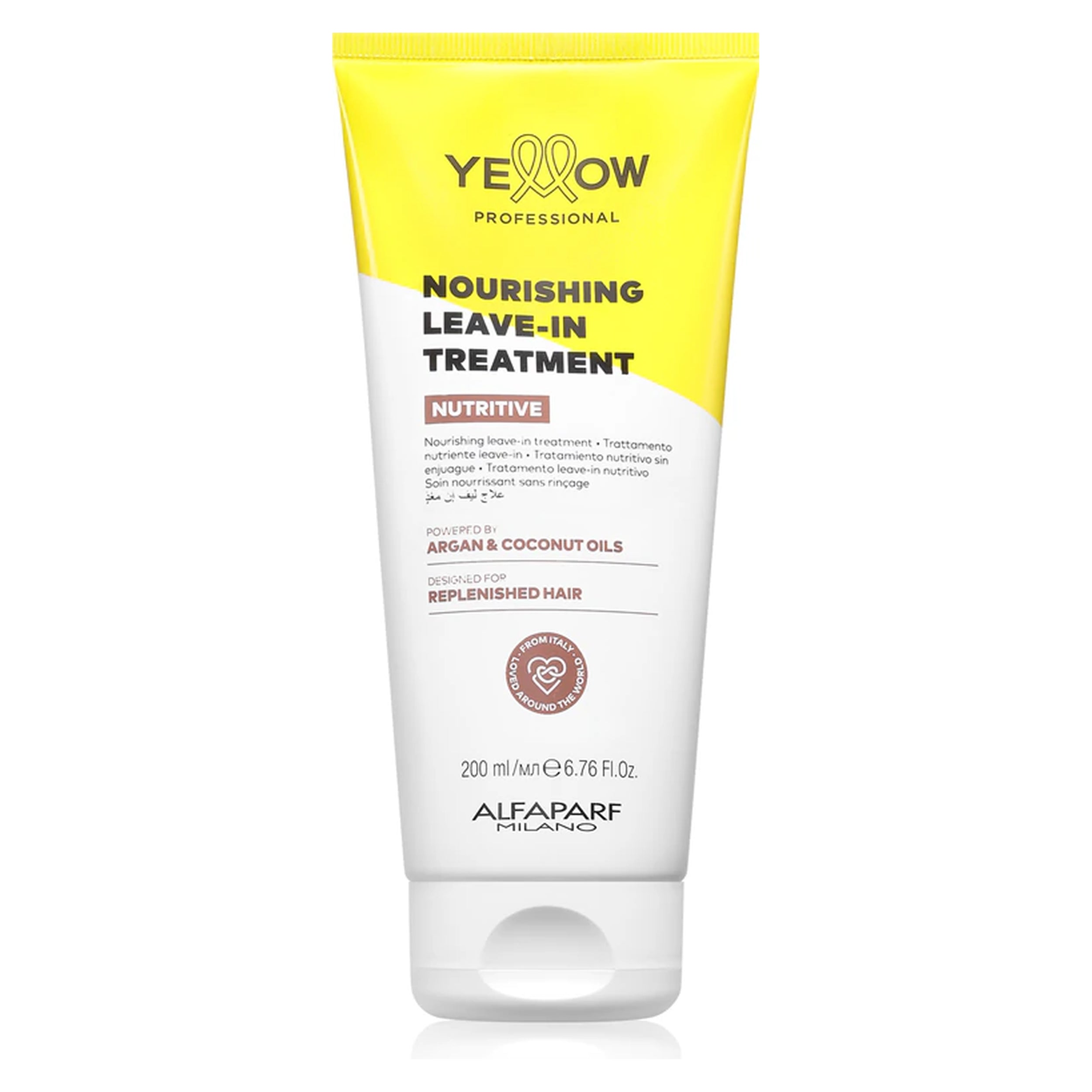 ALFAPARF YELOW  LEAVE-IN NUTRITUVO SIN ENJUAGUE 200 ml